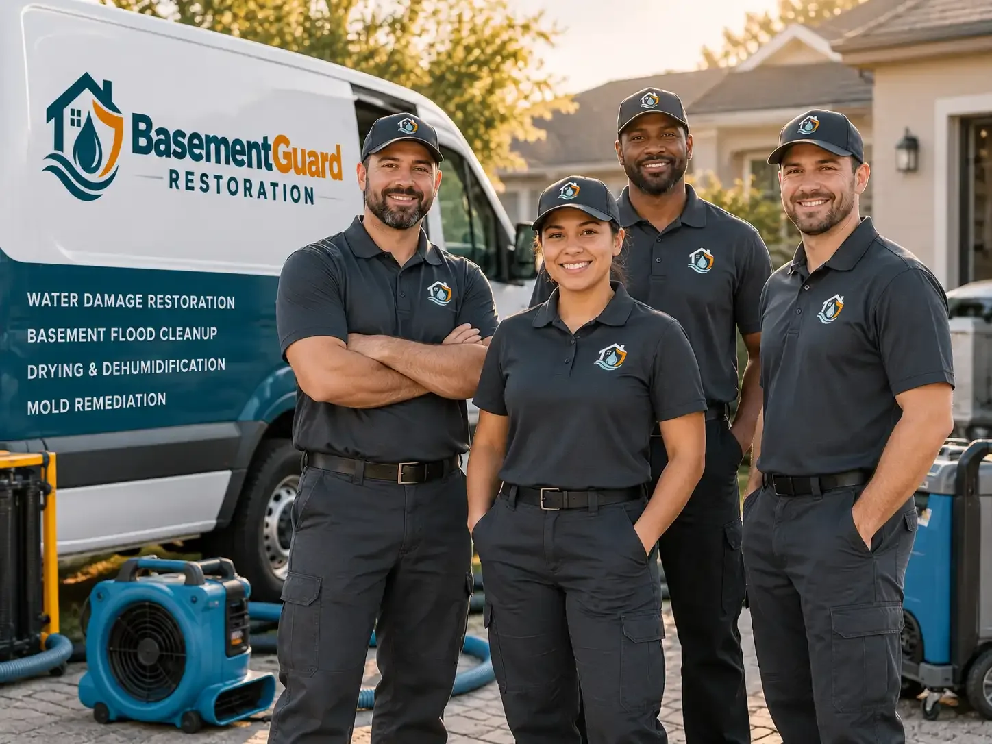 Basement Water Damage Restoration company in Fall River, WI